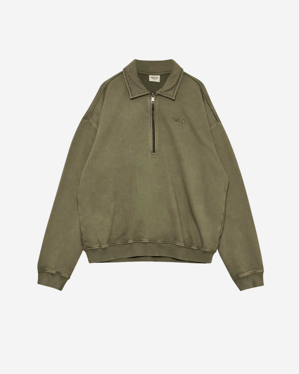 Halo Boxy Polo Sweat