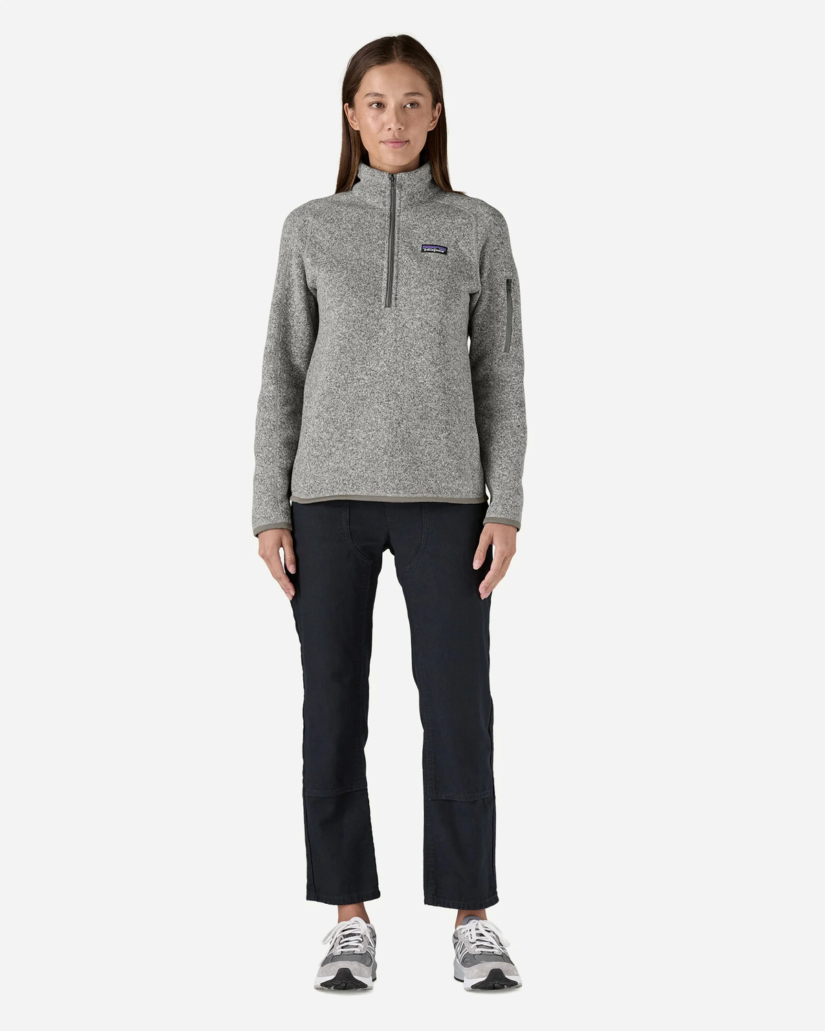 Women's Better Sweater 1/4-Zip Fleece - Birch White