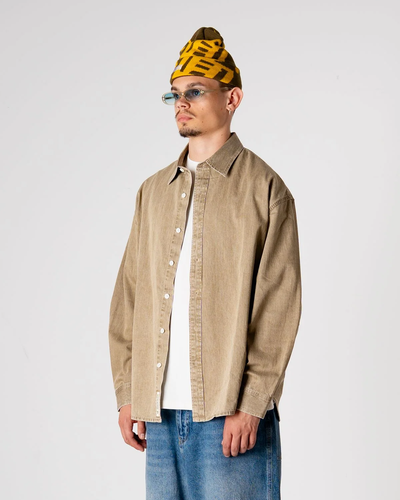 Jong Washed Shirt - Stone