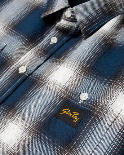 Flannel Shirt - Navy Plaid