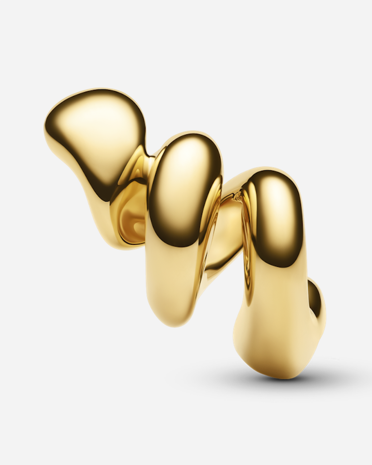 Coil Crawler Earring Right  - Gold