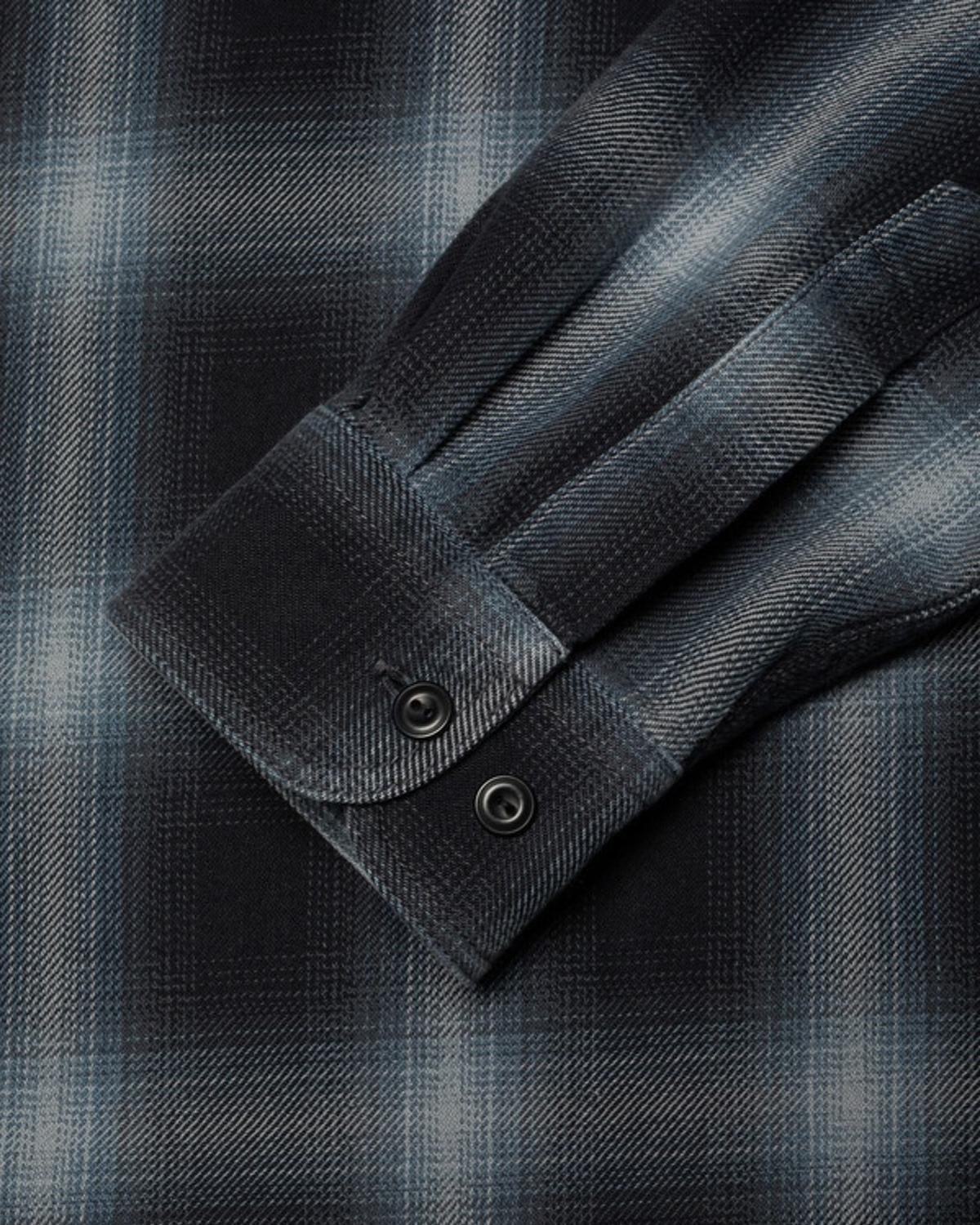 Julian Worker Shadow Check Shi - Black