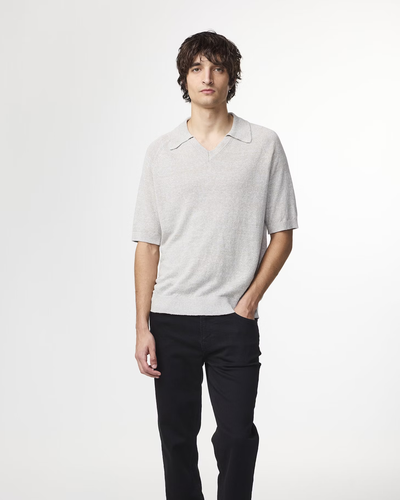 Cale V-neck Polo 6565 - Winter Sky