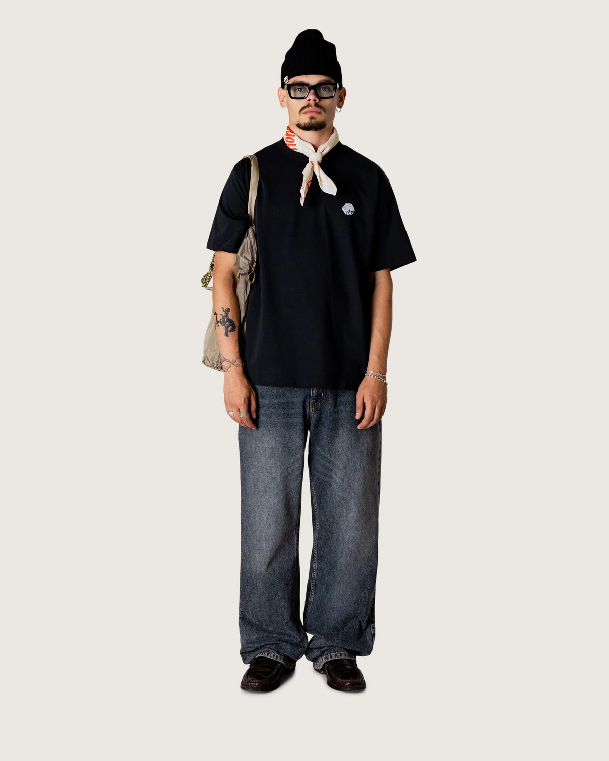 Baine Koi Delivery Tee - Black