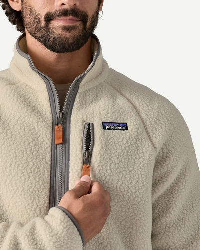 M's Retro Pile Jacket - Pelican