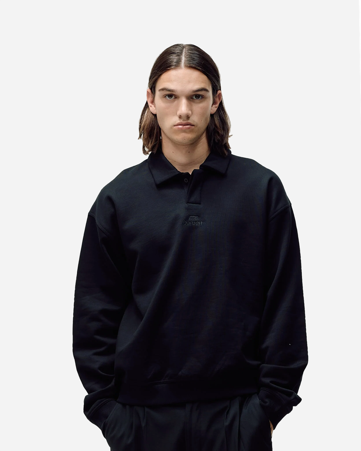 Oversized Polo Crewneck
