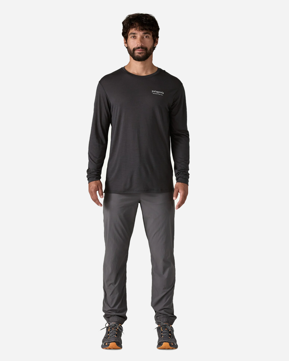 M's L/S Cap Cool Merino Blend Graphic Shirt