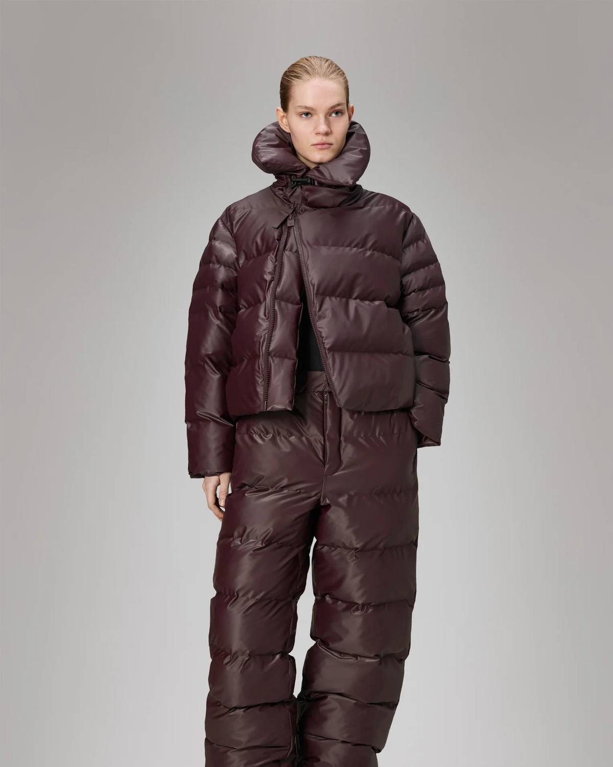 Alta Vision Short Puffer Jacket W3T3 - Depth