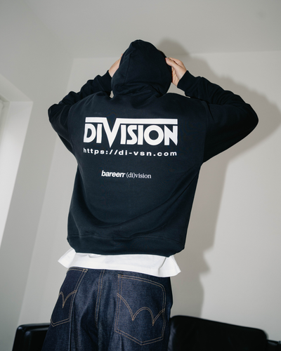 Bareen X (Di)Vision Oversize Hoodie - Black