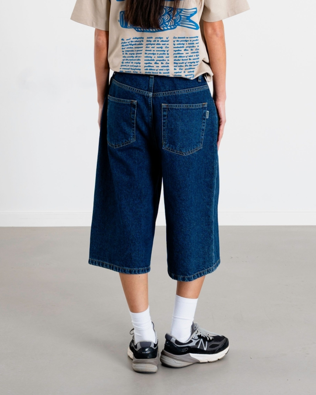 Shan 90's Rinse Shorts - 90s Blue