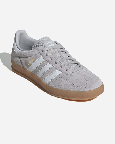 Gazelle Indoor - Grey Two / Cloud White / Gold Metallic