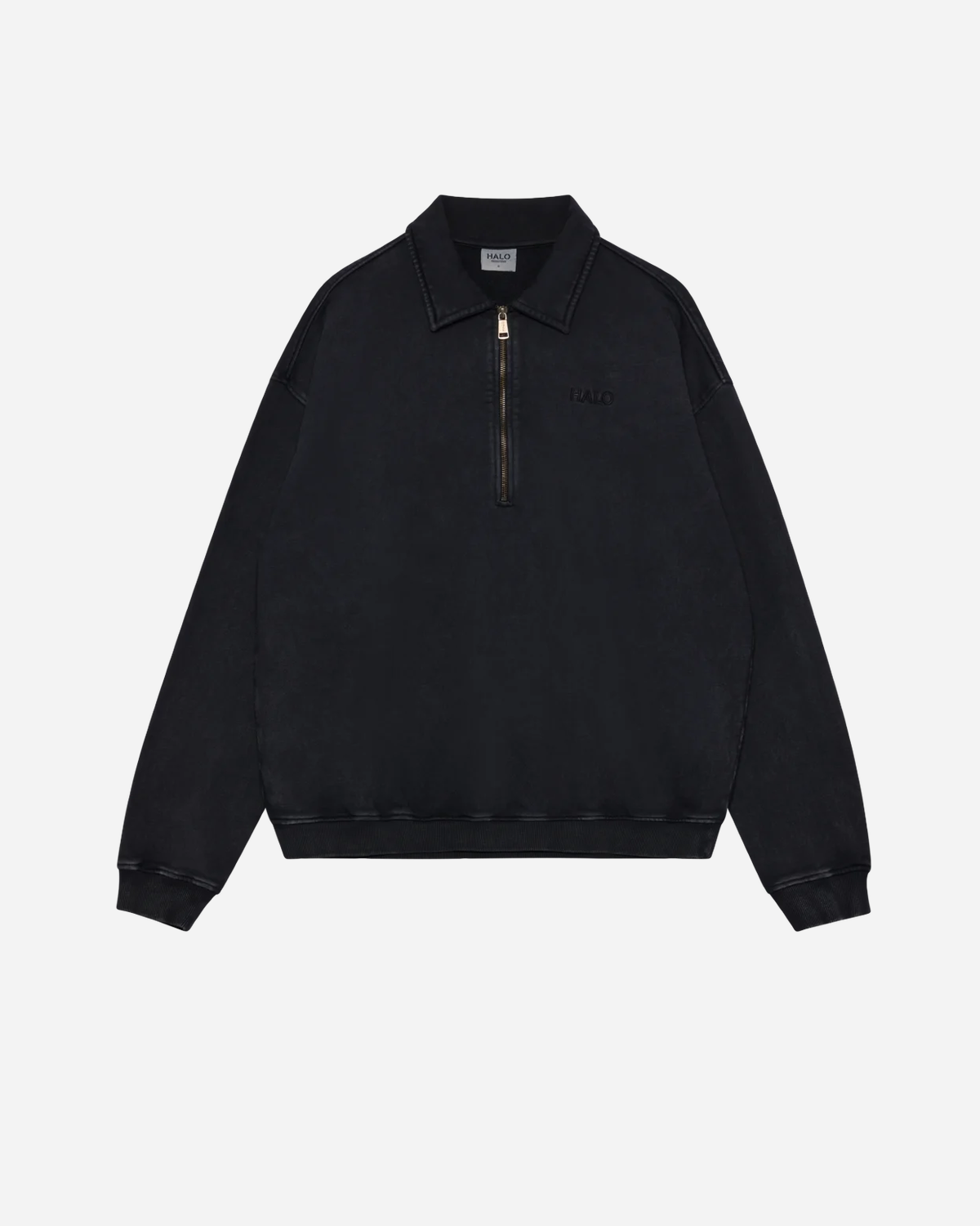Halo Boxy Polo Sweat