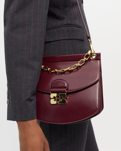 Apo-G Bag Small Box Chain - Tawny Port