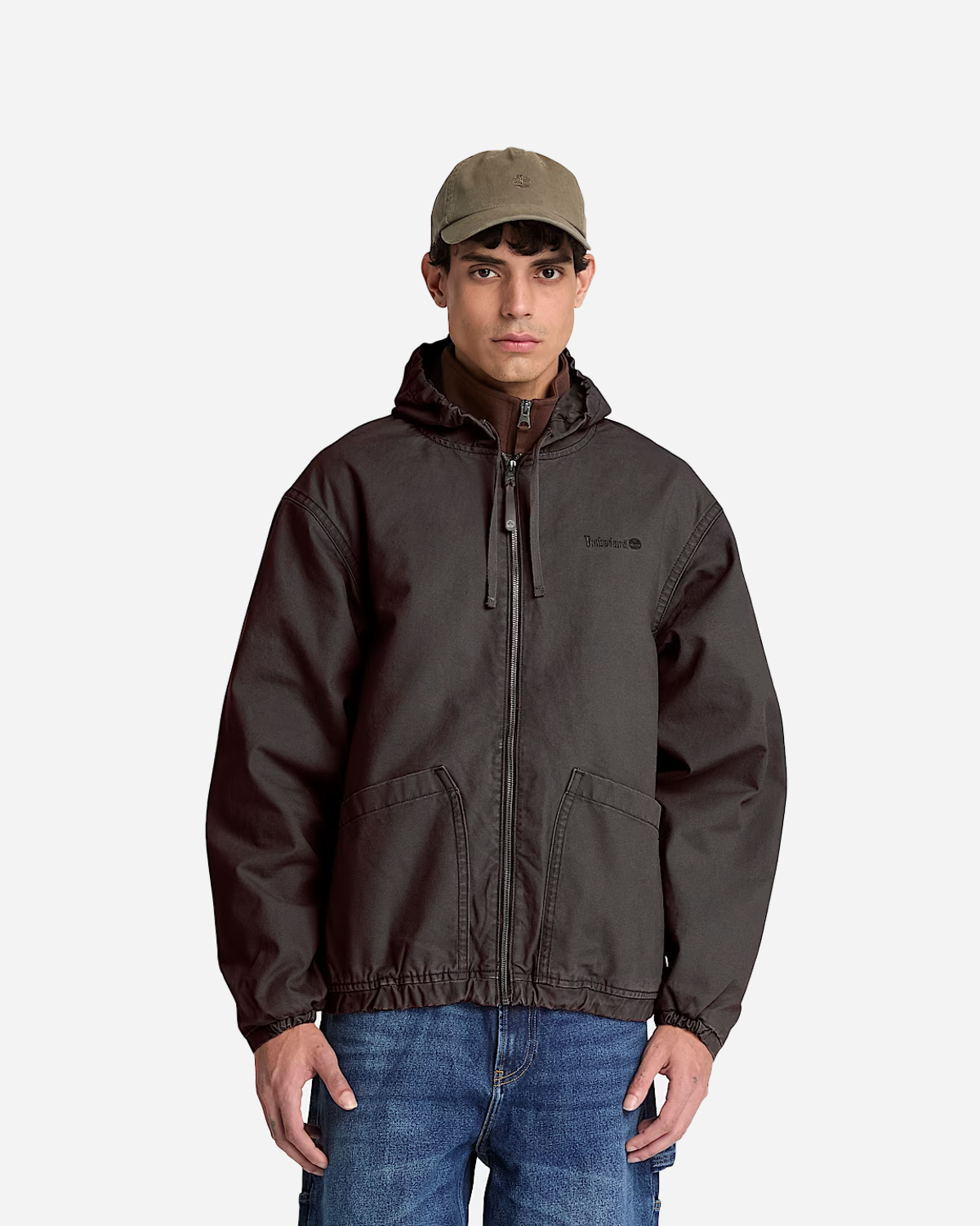 Canvas Hooded Bomber
