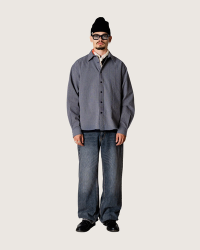 Buzo Ling Check Shirt - Blue Check