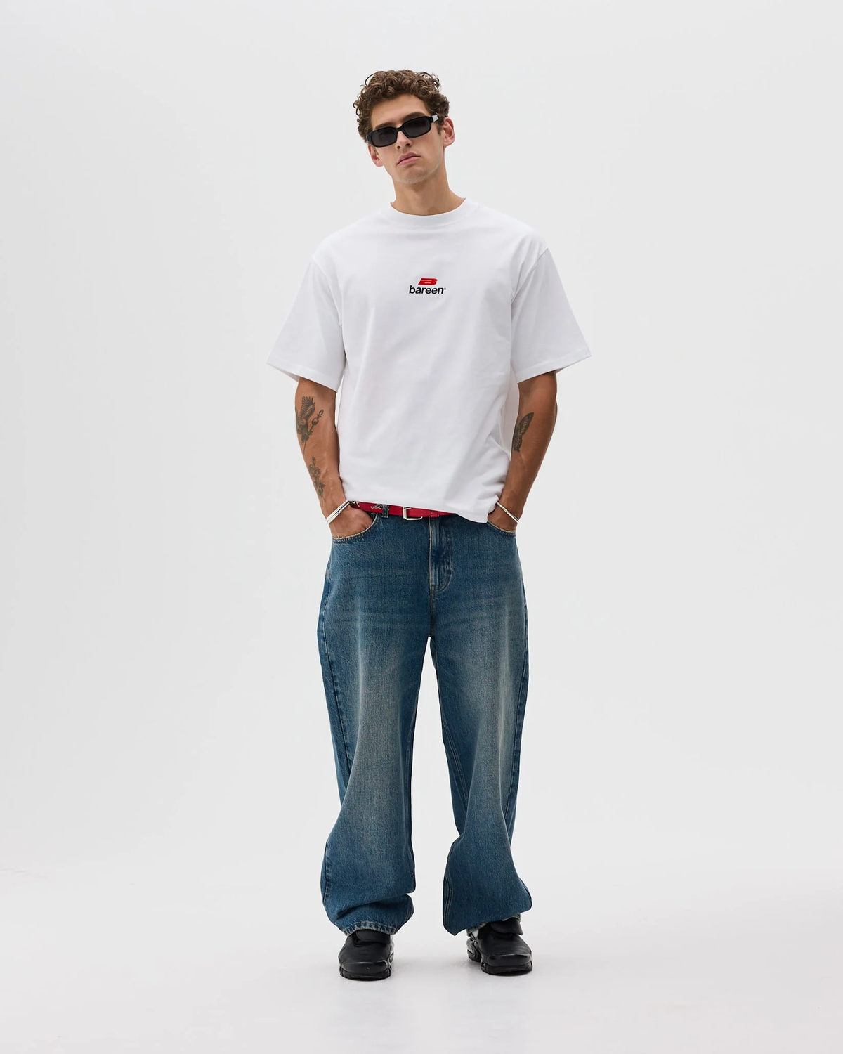 Box Fit Men Logo 3.0 - White