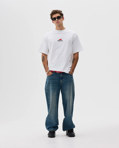 Box Fit Men Logo 3.0 - White