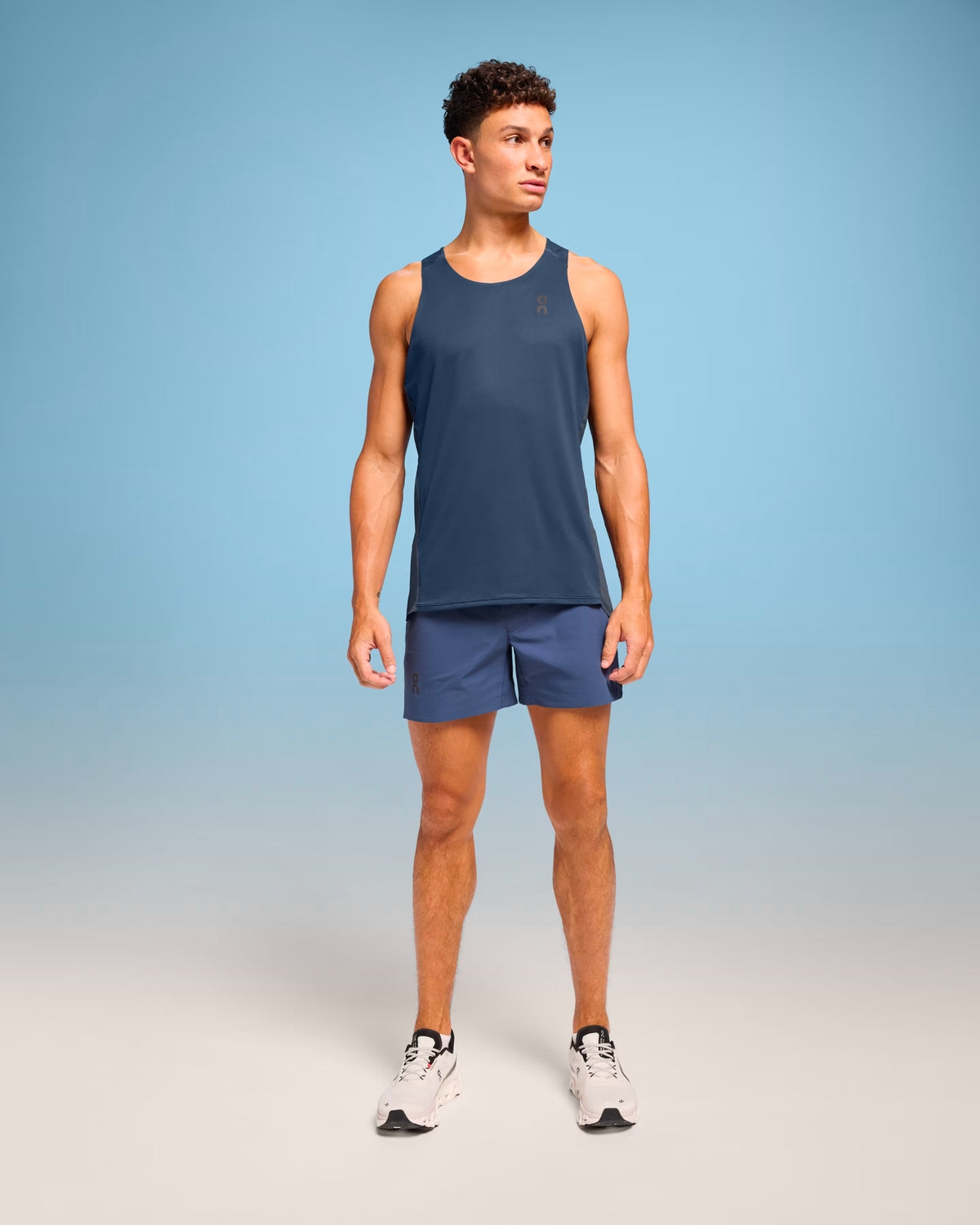 Performance Tank M - Denim/Navy