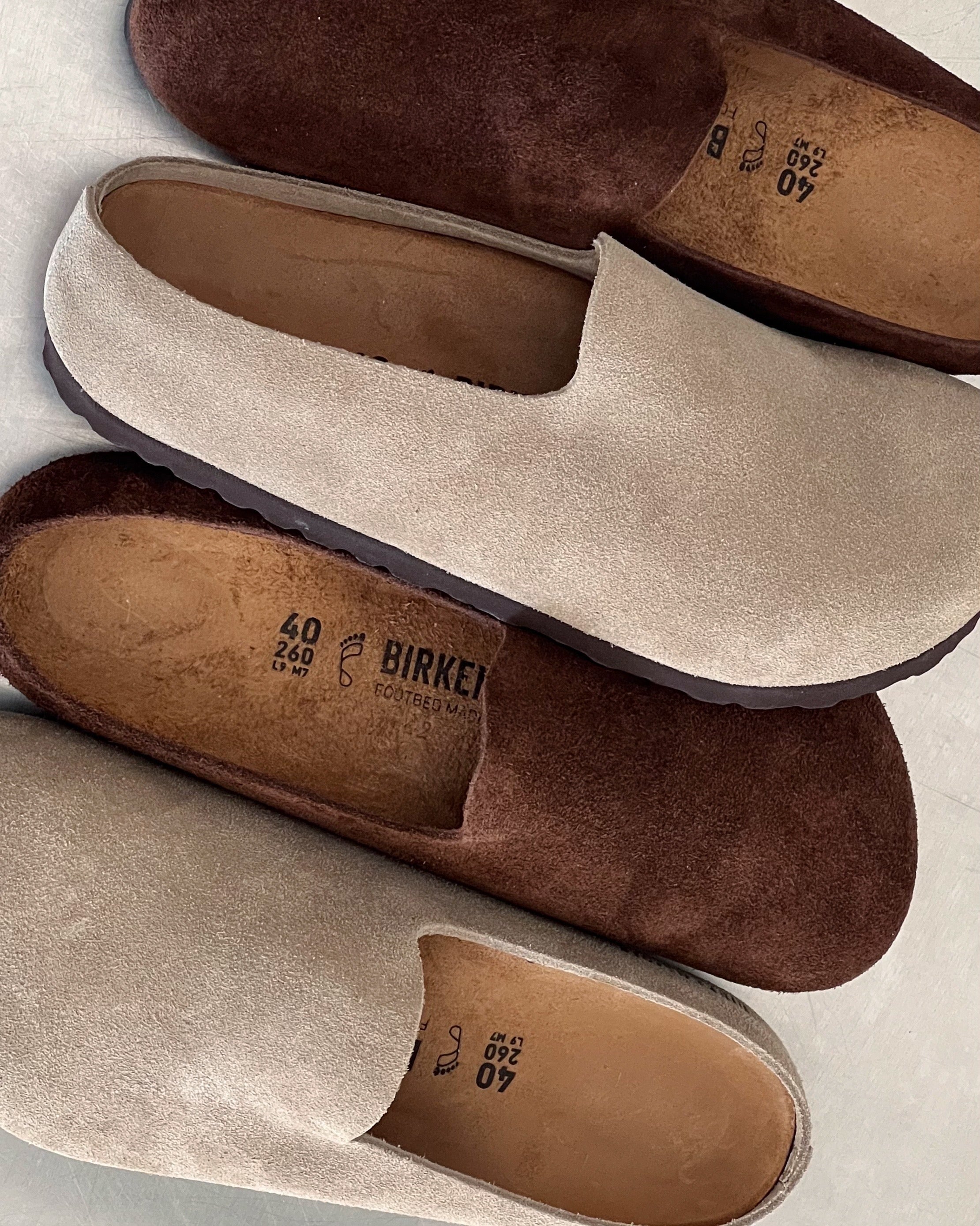 Amsterdam Wrapped Suede Leather Narrow