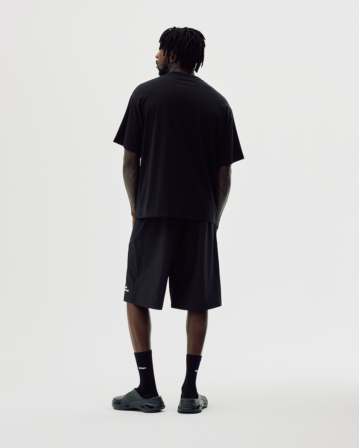 Men's Active Long Shorts - Black Onyx