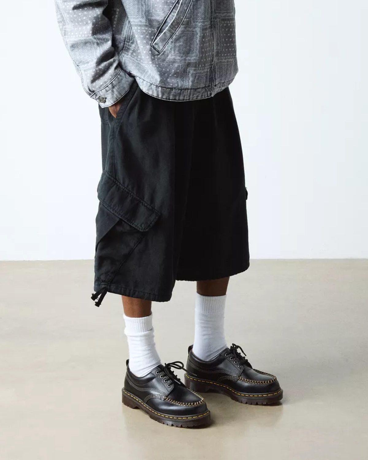 Lowell Moc Toe - Black Analine