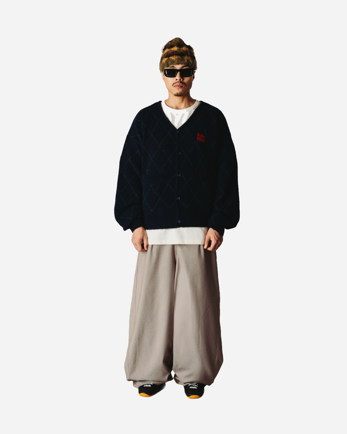 Oni Check Cardigan