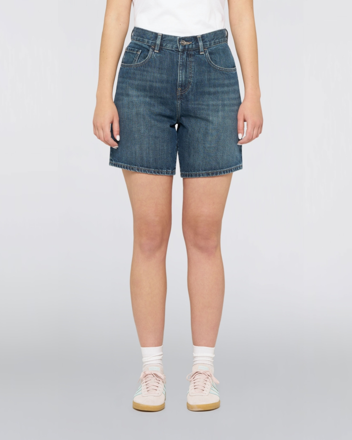W' Cleo Short-Blue - Dipside Wash