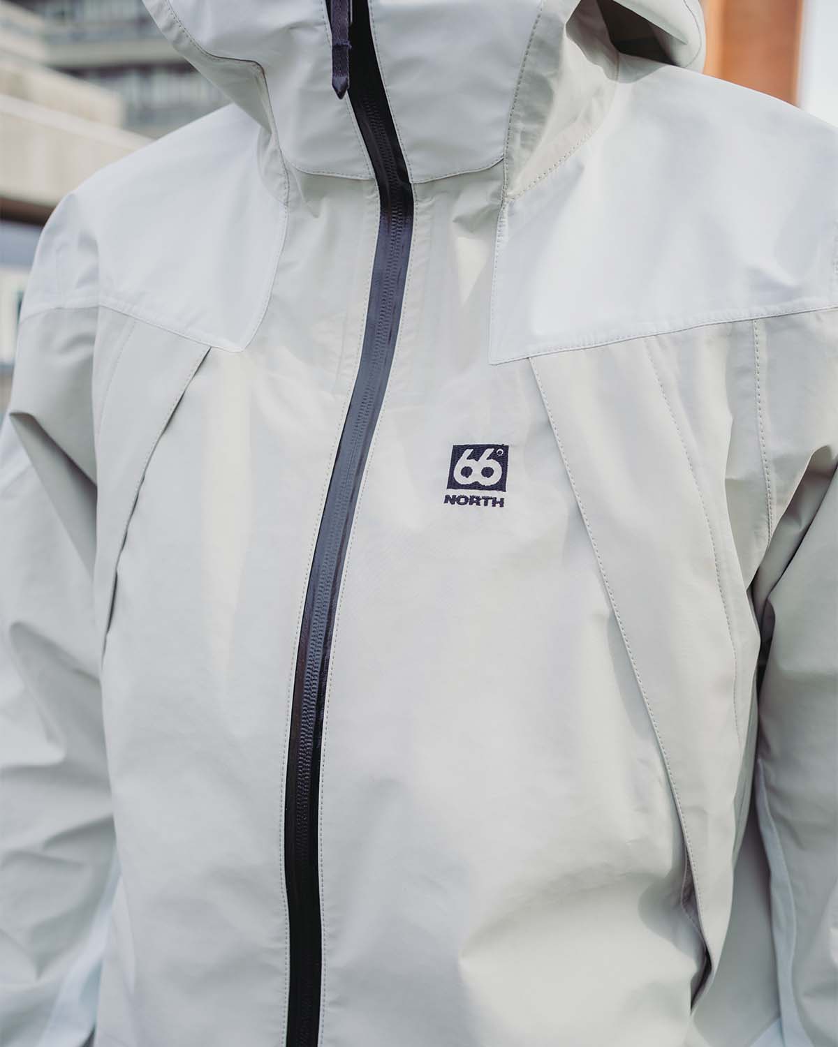 Dyngja Shell Jacket - Dark Stone