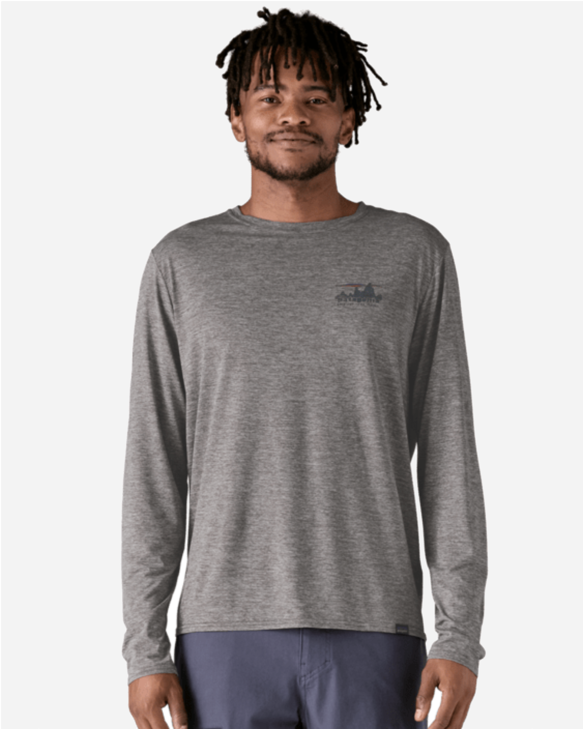 M's L/S Cap Cool Daily Graphic Shirt