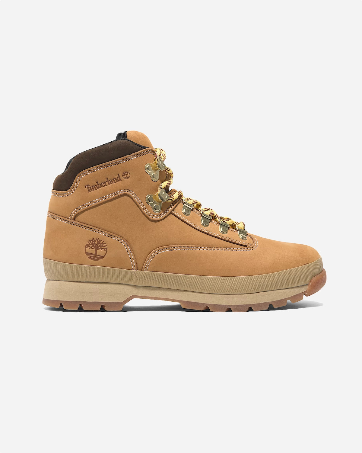 Euro Hiker Mid Lace Up Boot Wheat Nubuck M - Wheat Nubuck