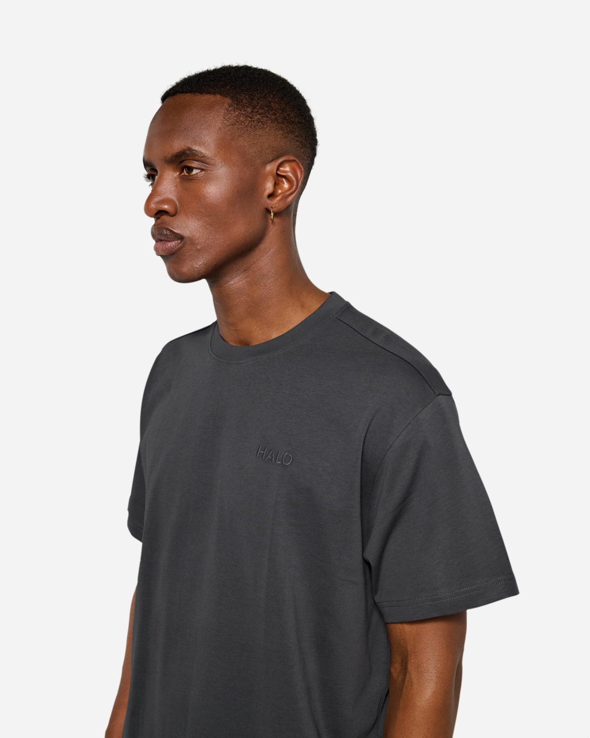 Halo Logo T-Shirt - Asphalt