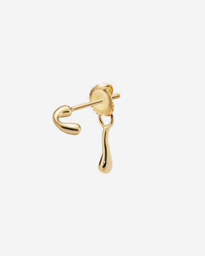 Havfruen Stud - Goldplated Silver