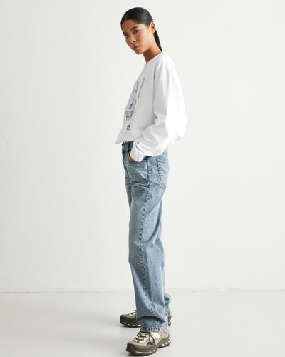 Sandie Vectorblue Jeans - Grey Blue