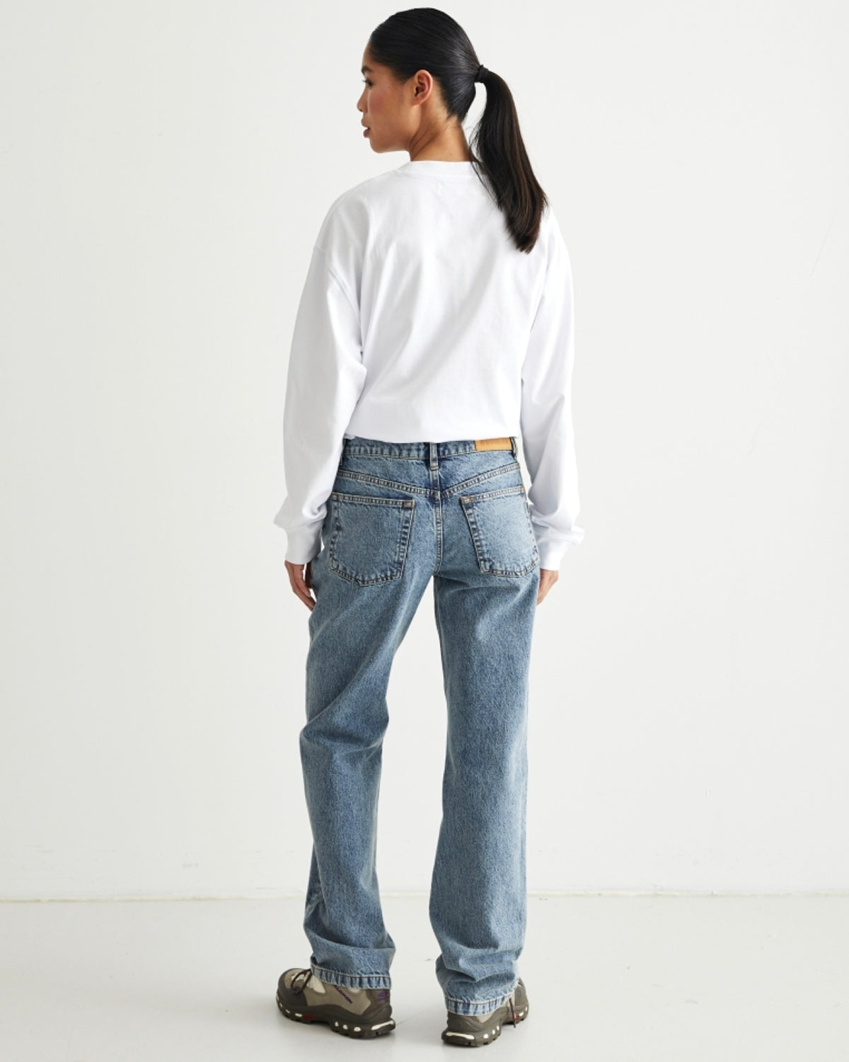 Sandie Vectorblue Jeans - Grey Blue