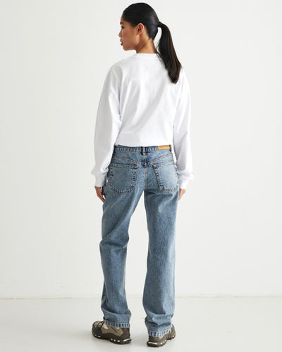 Sandie Vectorblue Jeans - Grey Blue