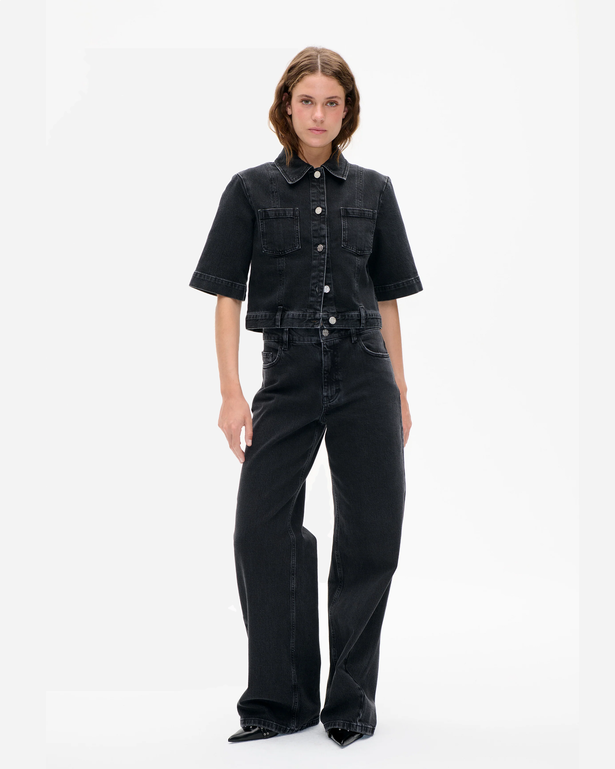NO 05 - Black Washed Denim