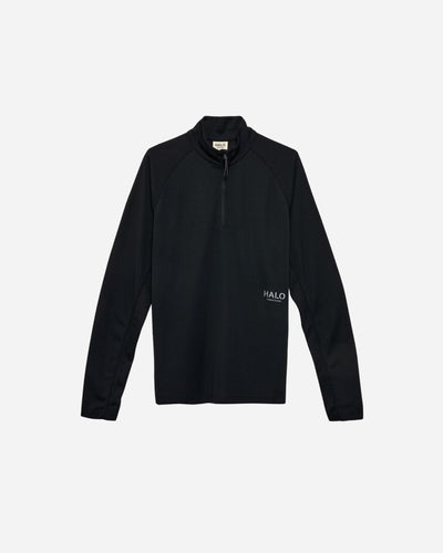 Halo Sorona Half Zip - Black