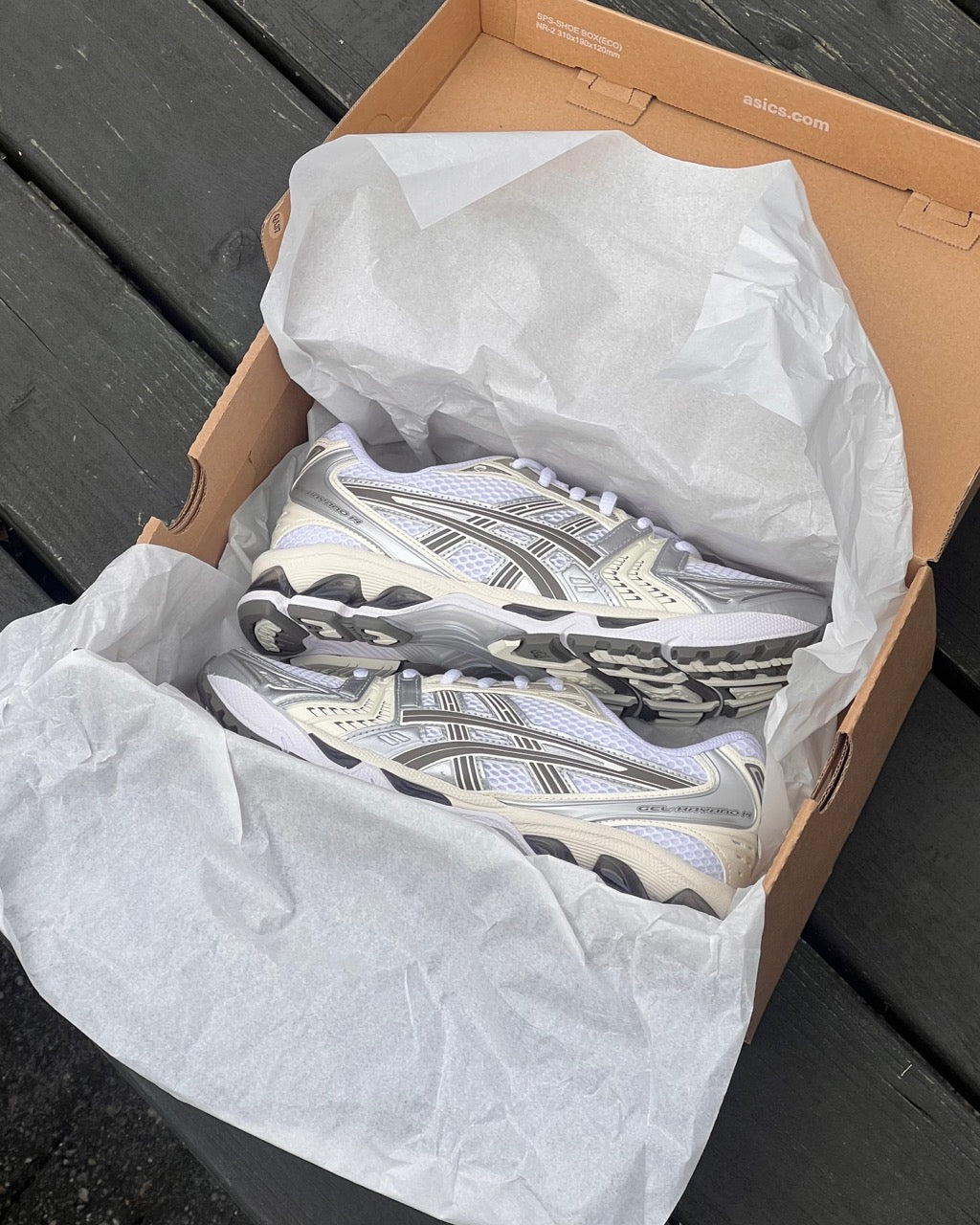 GEL-KAYANO 14 - White/Ivory