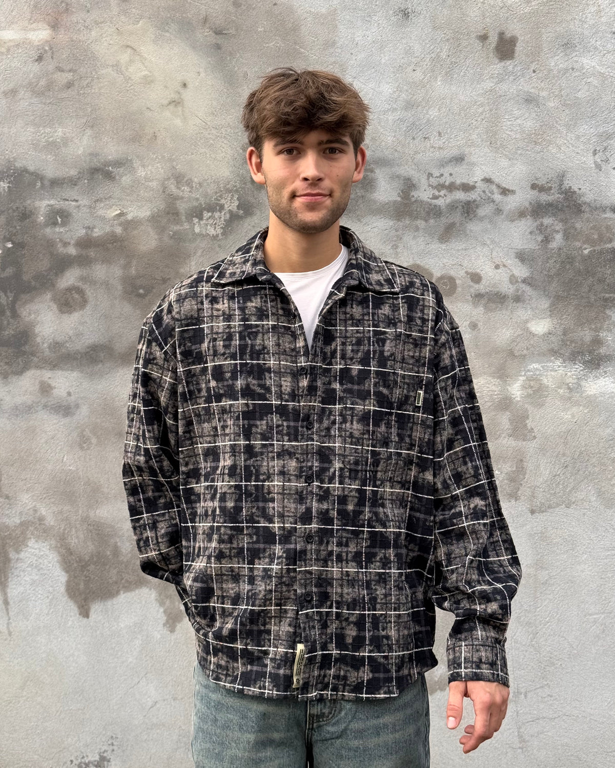 Jong Wash Check Shirt