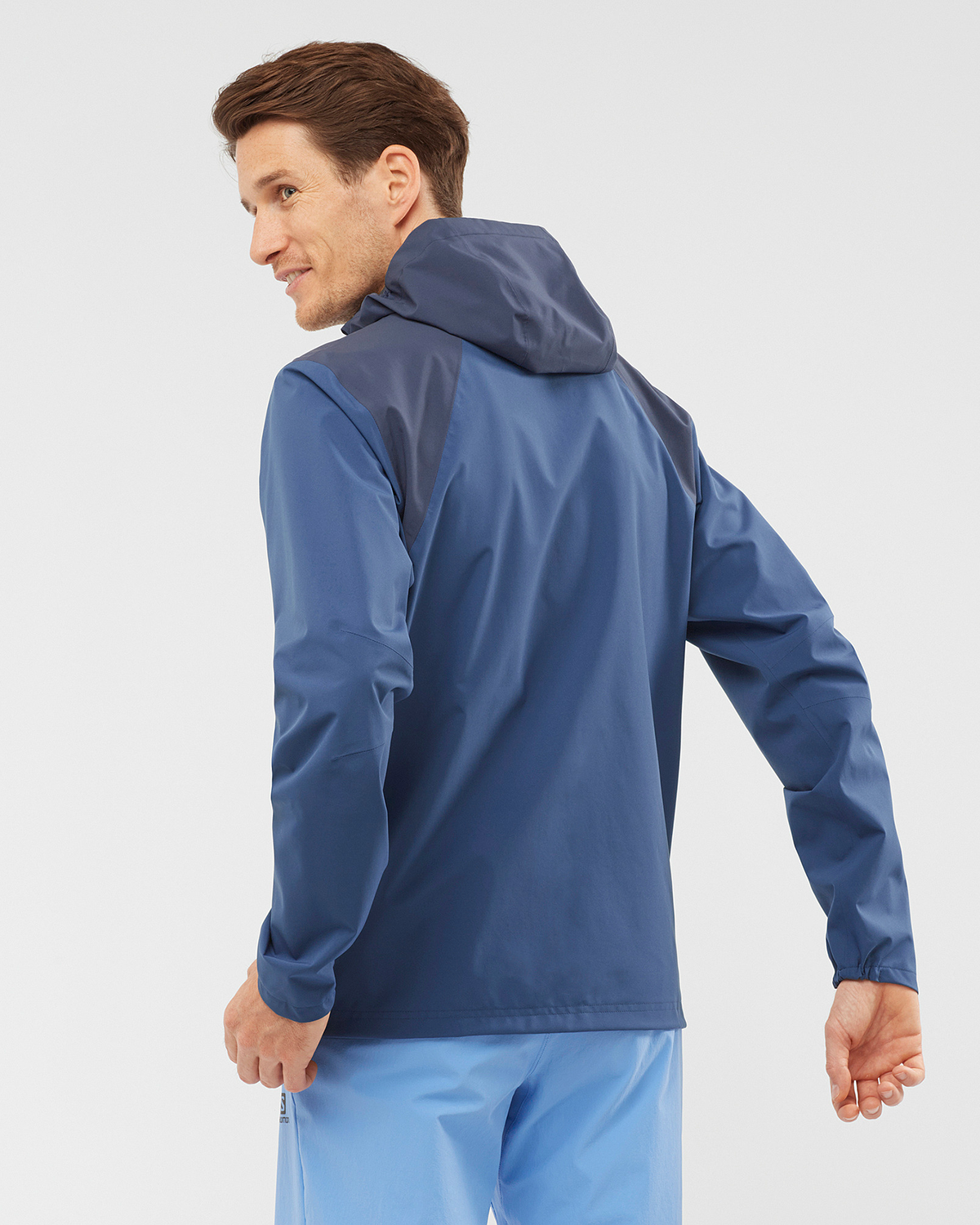 M Essentials Waterproof Jacket - Dark Denim/Mood Indigo