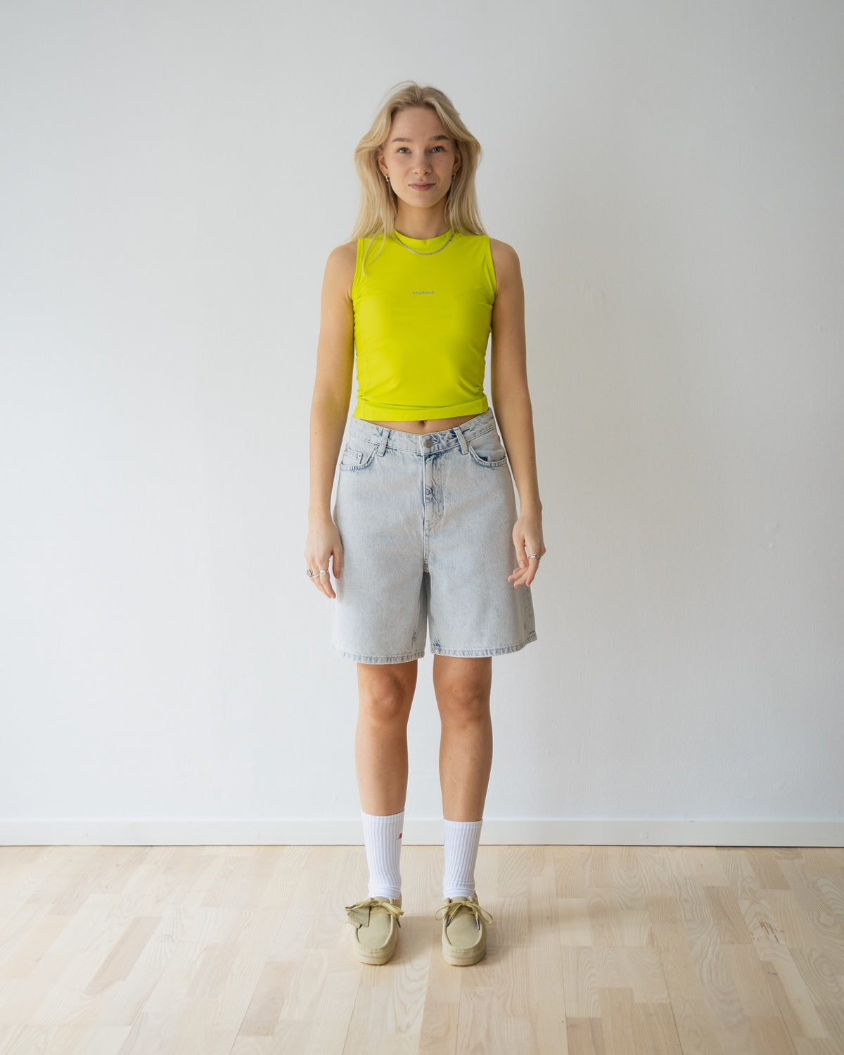 Maggie Fair Shorts - Washed Blue