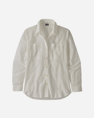 Women's Lightweight A/C Button-Down - White