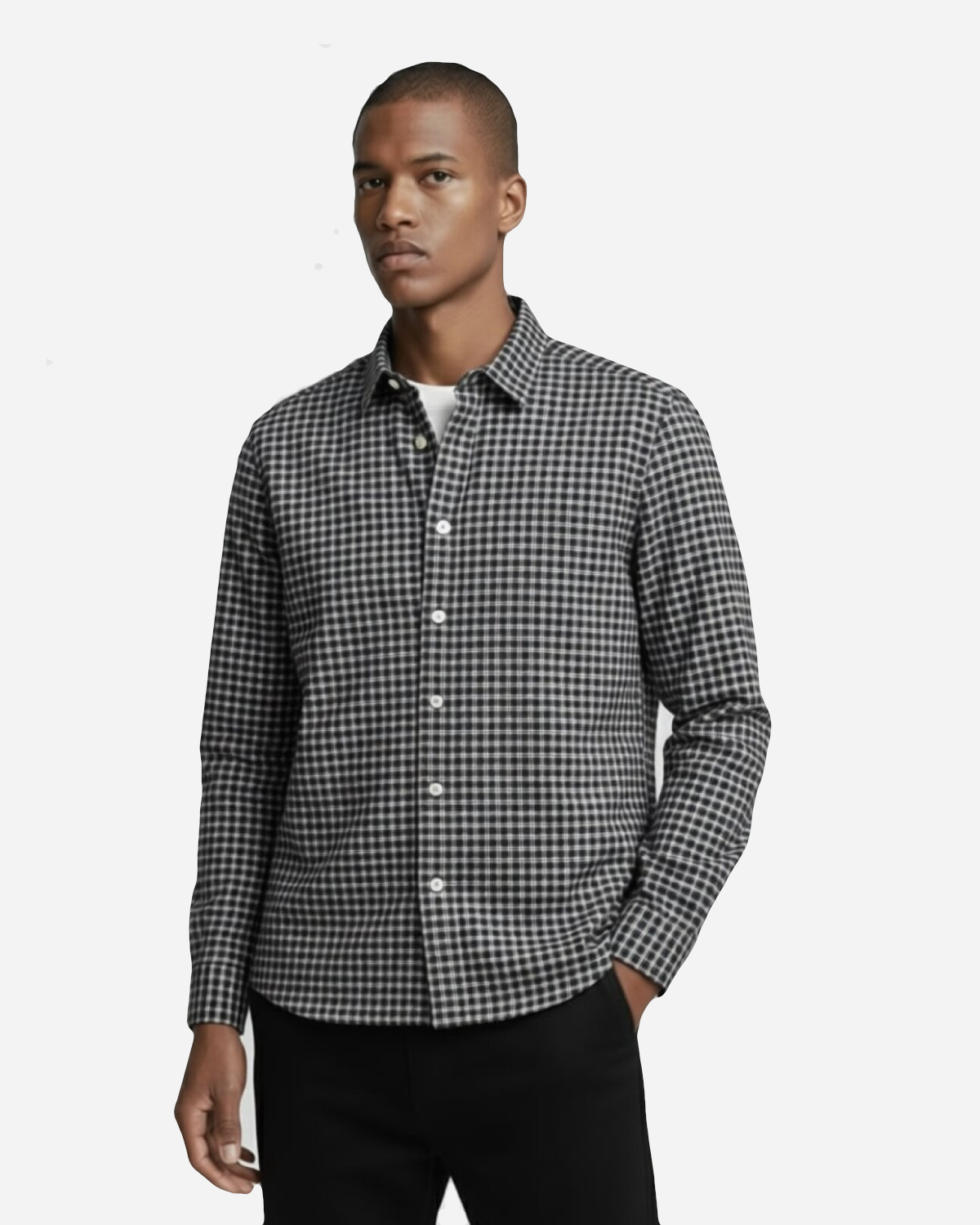 Lars Core Checked Flannel Shirt