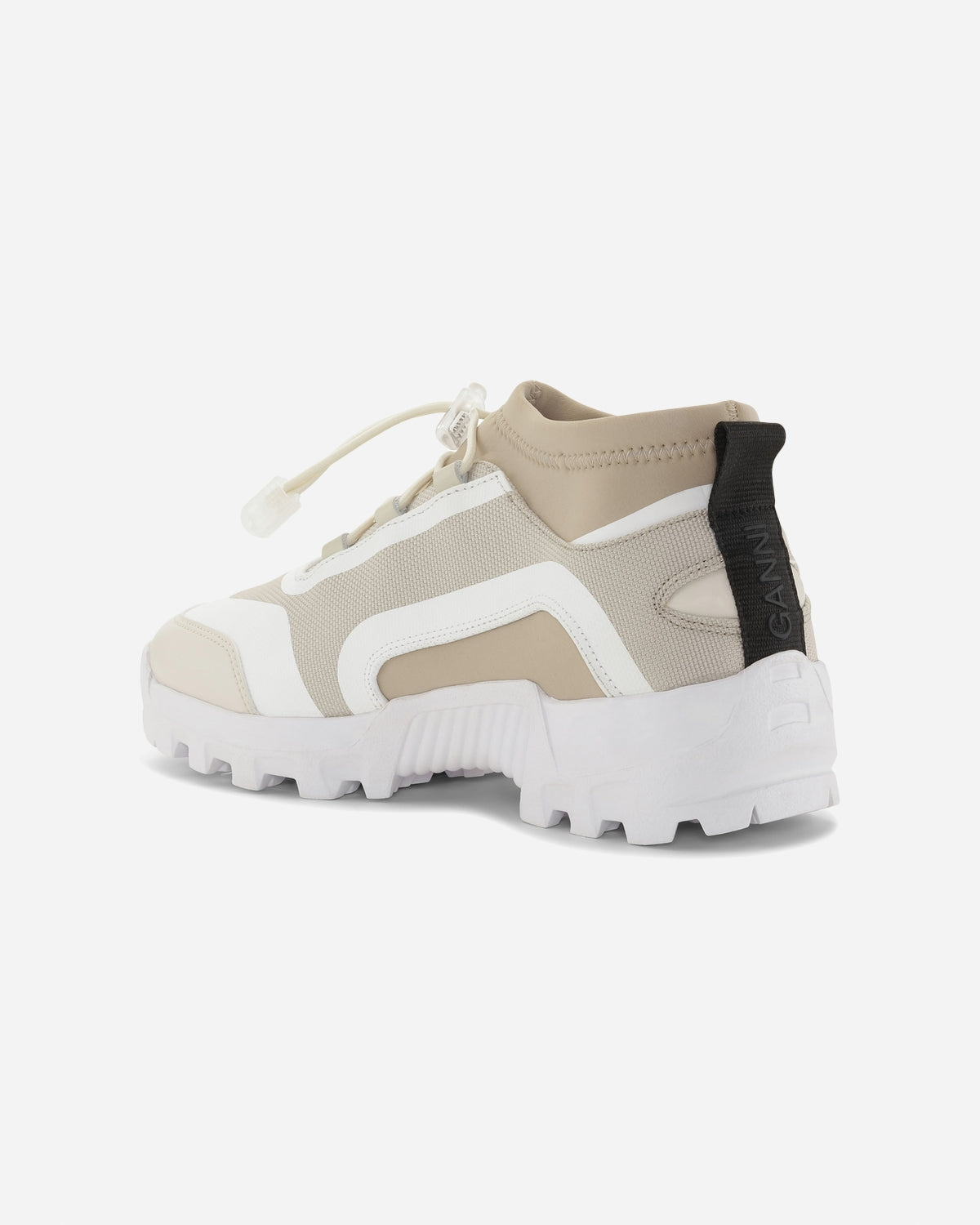 Performance Neoprene Sneaker - Egret