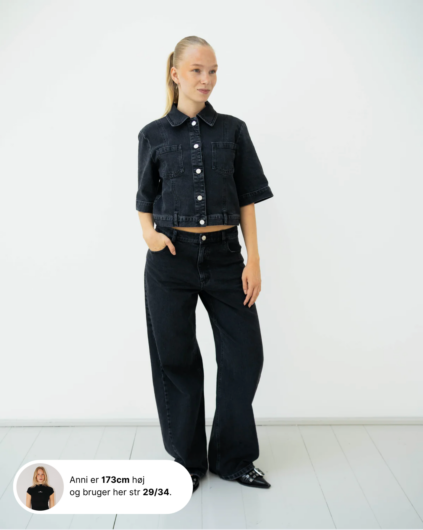 NO 03 - Black Washed Denim