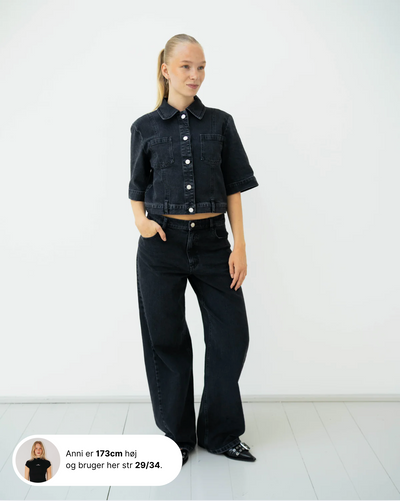 NO 03 - Black Washed Denim