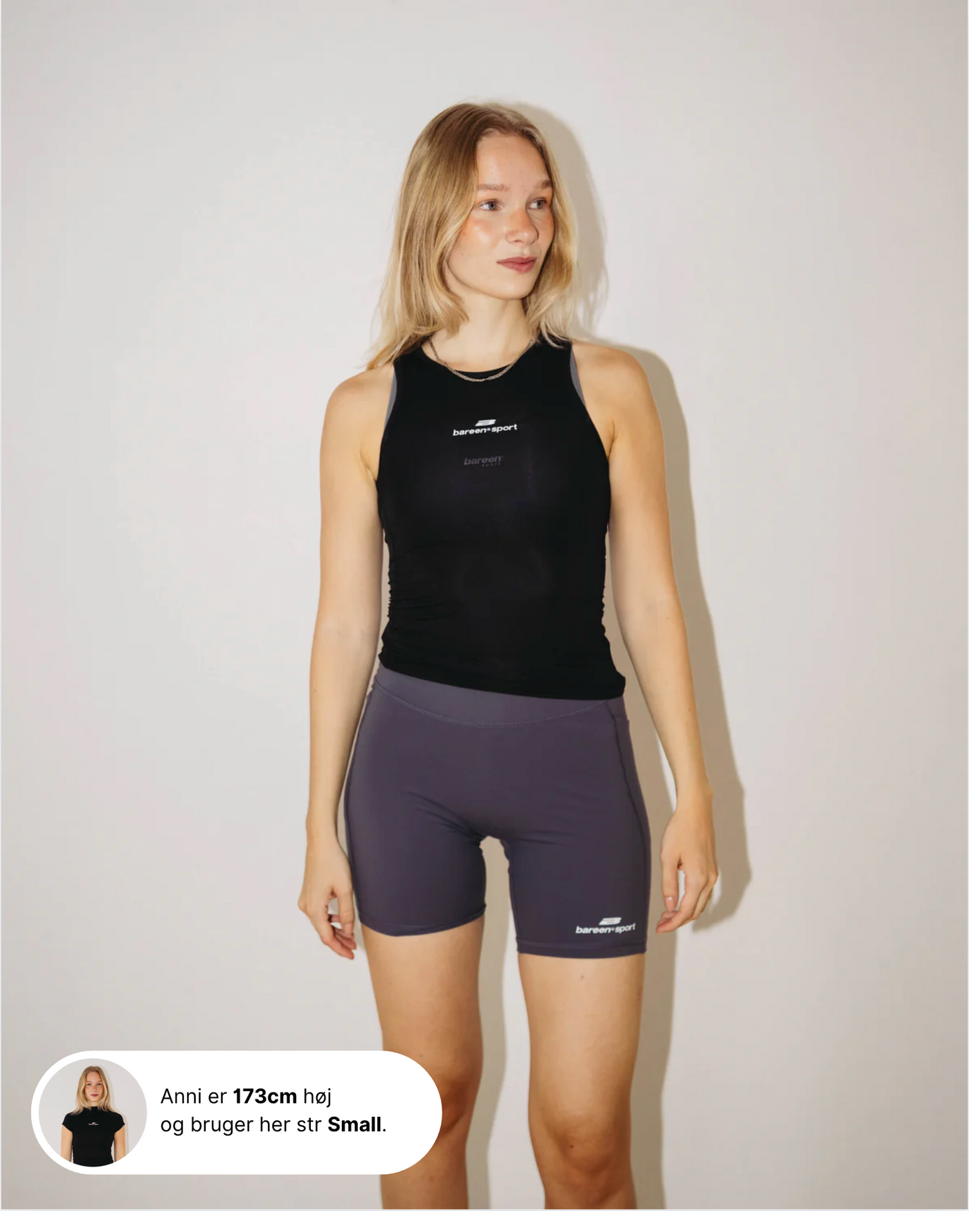 Wmns Stretch Racer Tank Top - Black Onyx