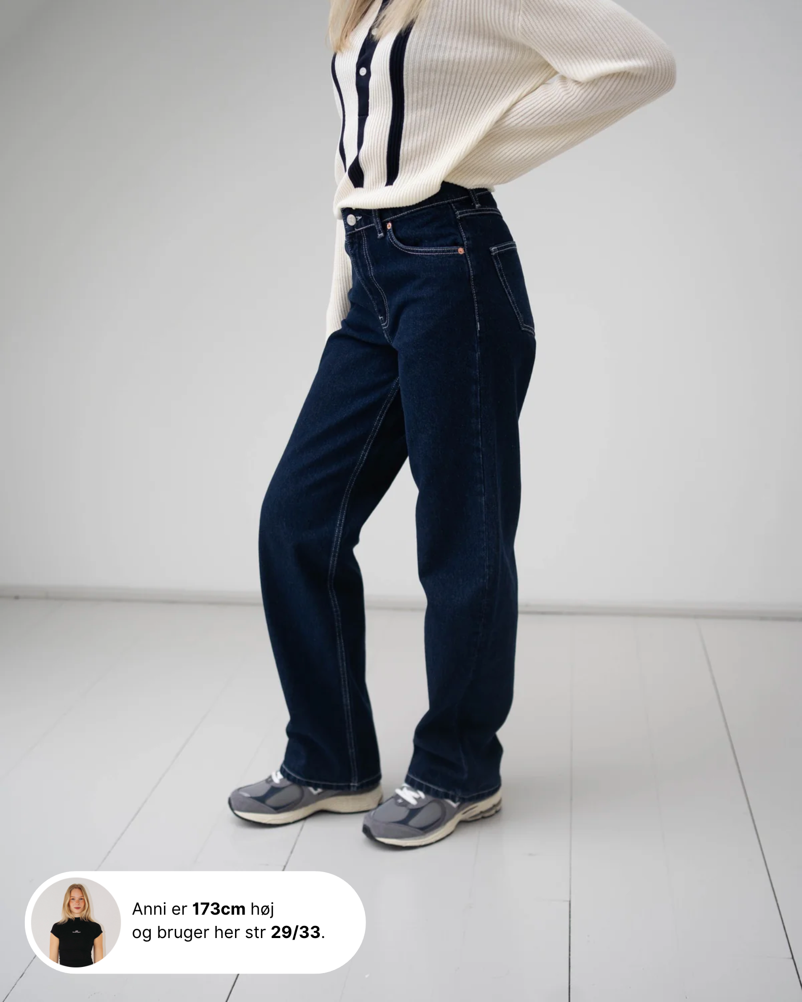 Carla Indigo Jeans - Washed Blue