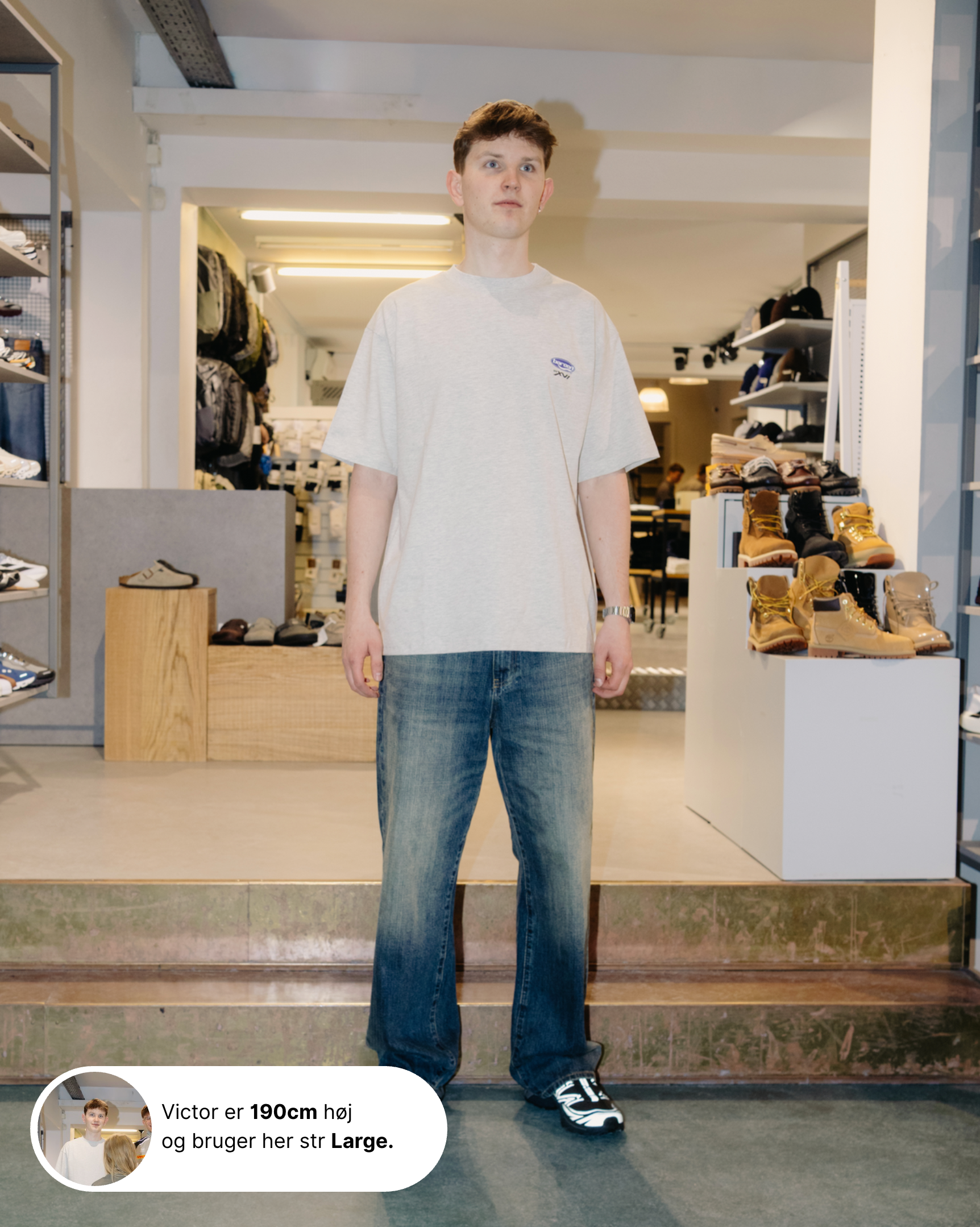 Box Fit T-shirt Moto