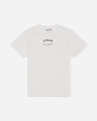 Thin Jersey Relaxed O-neck T-shirt - Bright White